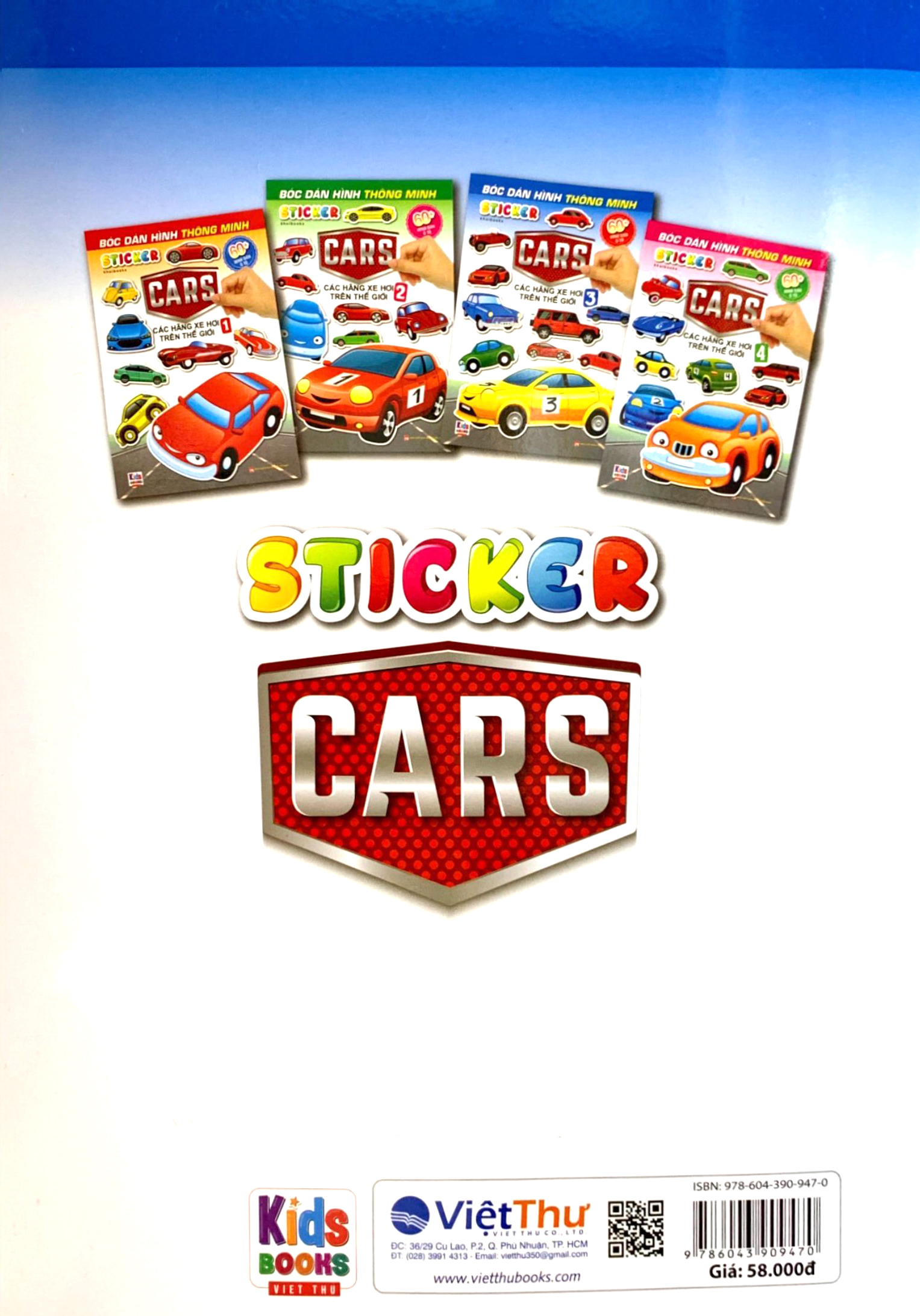 bộ sticker bóc dán hình thông minh - car - các hãng xe trên thế giới 3