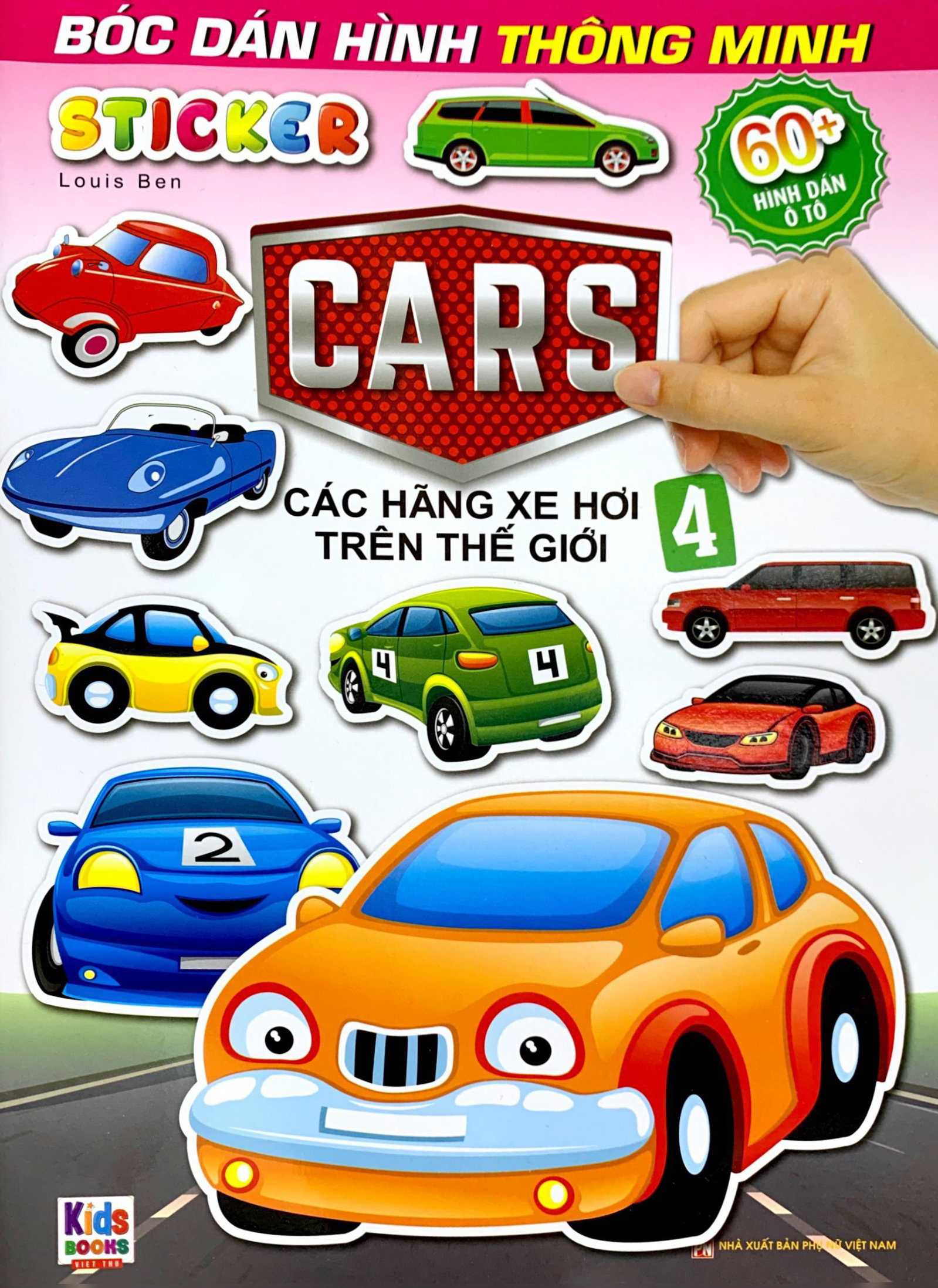 bộ sticker bóc dán hình thông minh - car - các hãng xe trên thế giới 4