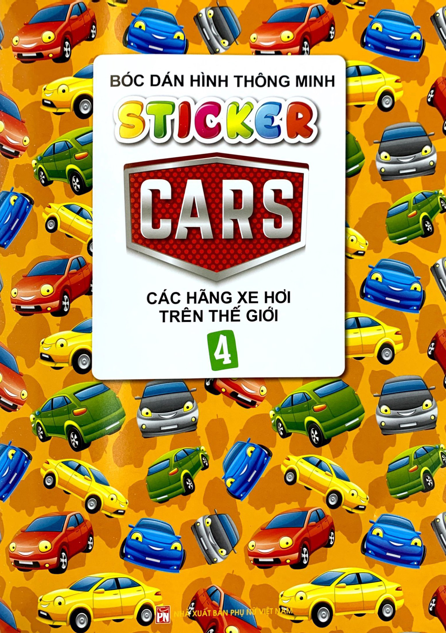 bộ sticker bóc dán hình thông minh - car - các hãng xe trên thế giới 4