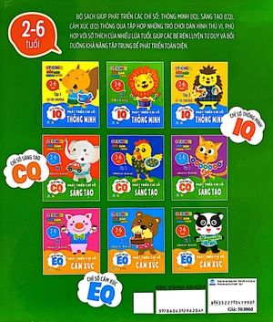 bộ sticker bóc dán thông minh - phát triển chỉ số cảm xúc - eq - tập 3