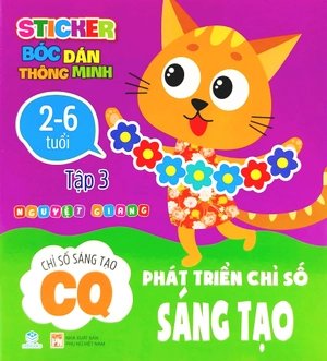 bộ sticker bóc dán thông minh - phát triển chỉ số sáng tạo - cq - tập 3