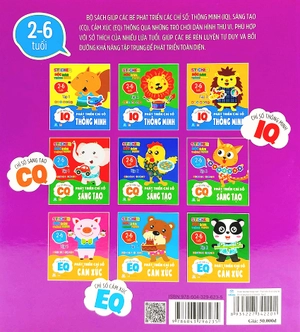 bộ sticker bóc dán thông minh - phát triển chỉ số sáng tạo - cq - tập 3