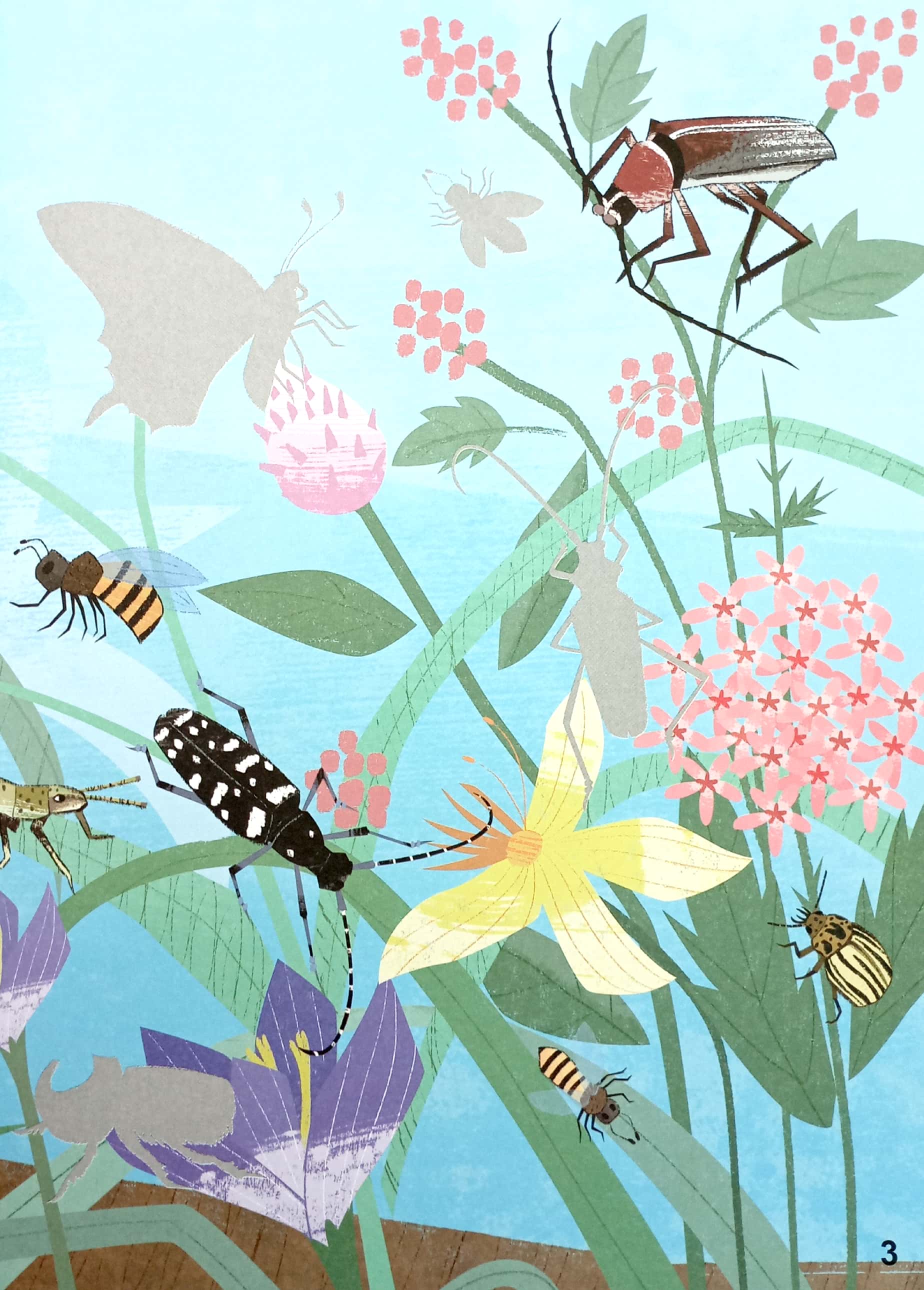 bộ sticker bước vào thế giới thiên nhiên kỳ thú - tập 2 - khu vườn náo nhiệt