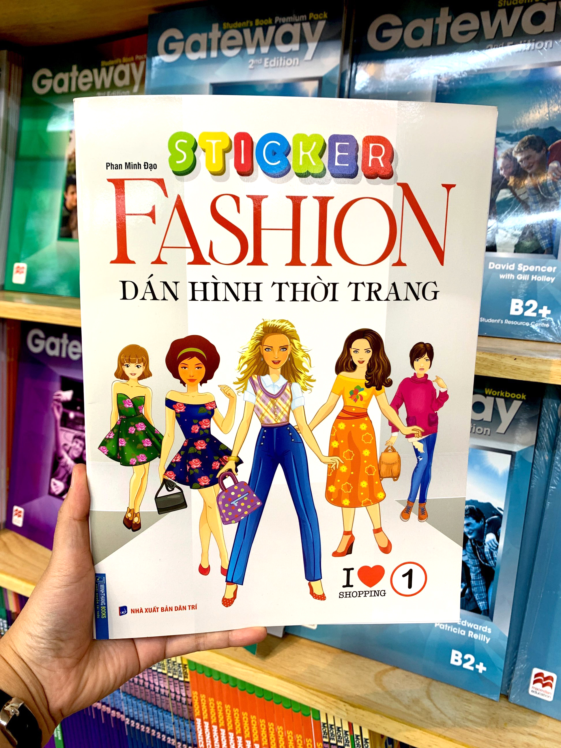 bộ sticker fashion - dán hình thời trang - tập 1
