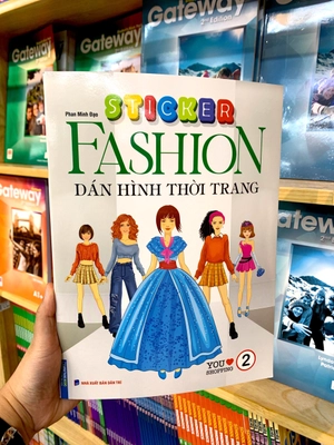 bộ sticker fashion - dán hình thời trang - tập 2