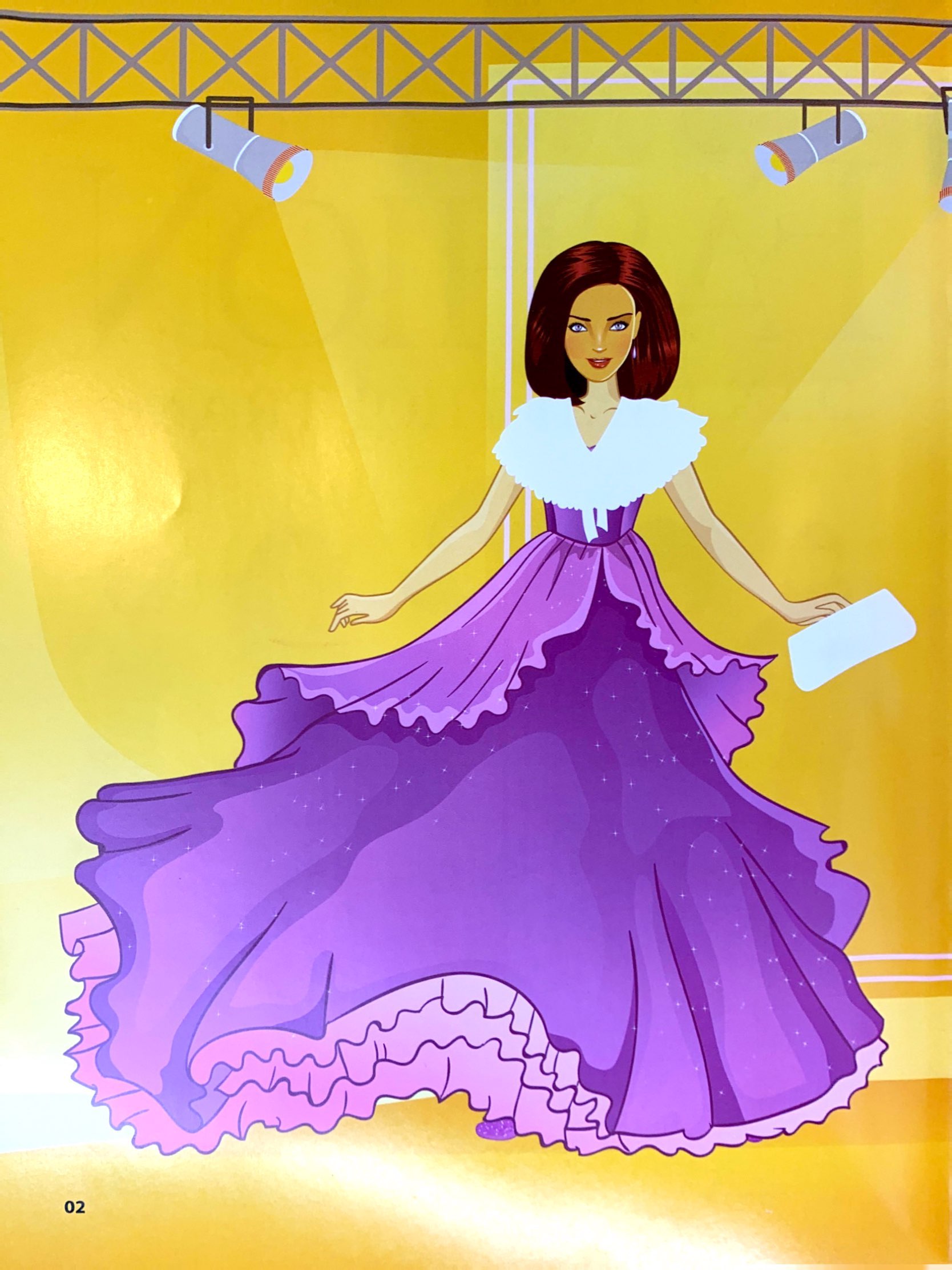 bộ sticker fashion - dán hình thời trang - tập 5