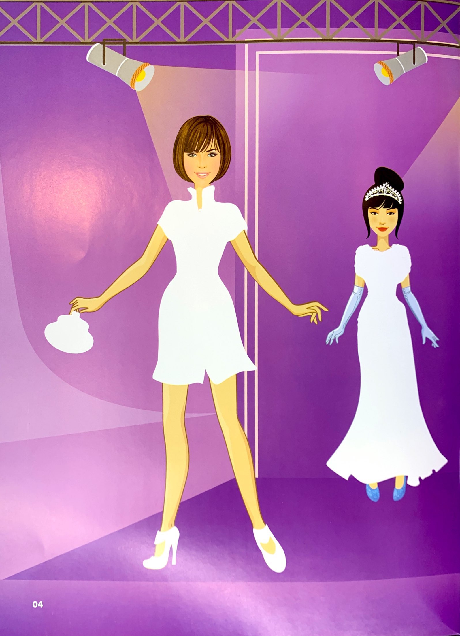 bộ sticker fashion - dán hình thời trang - tập 5