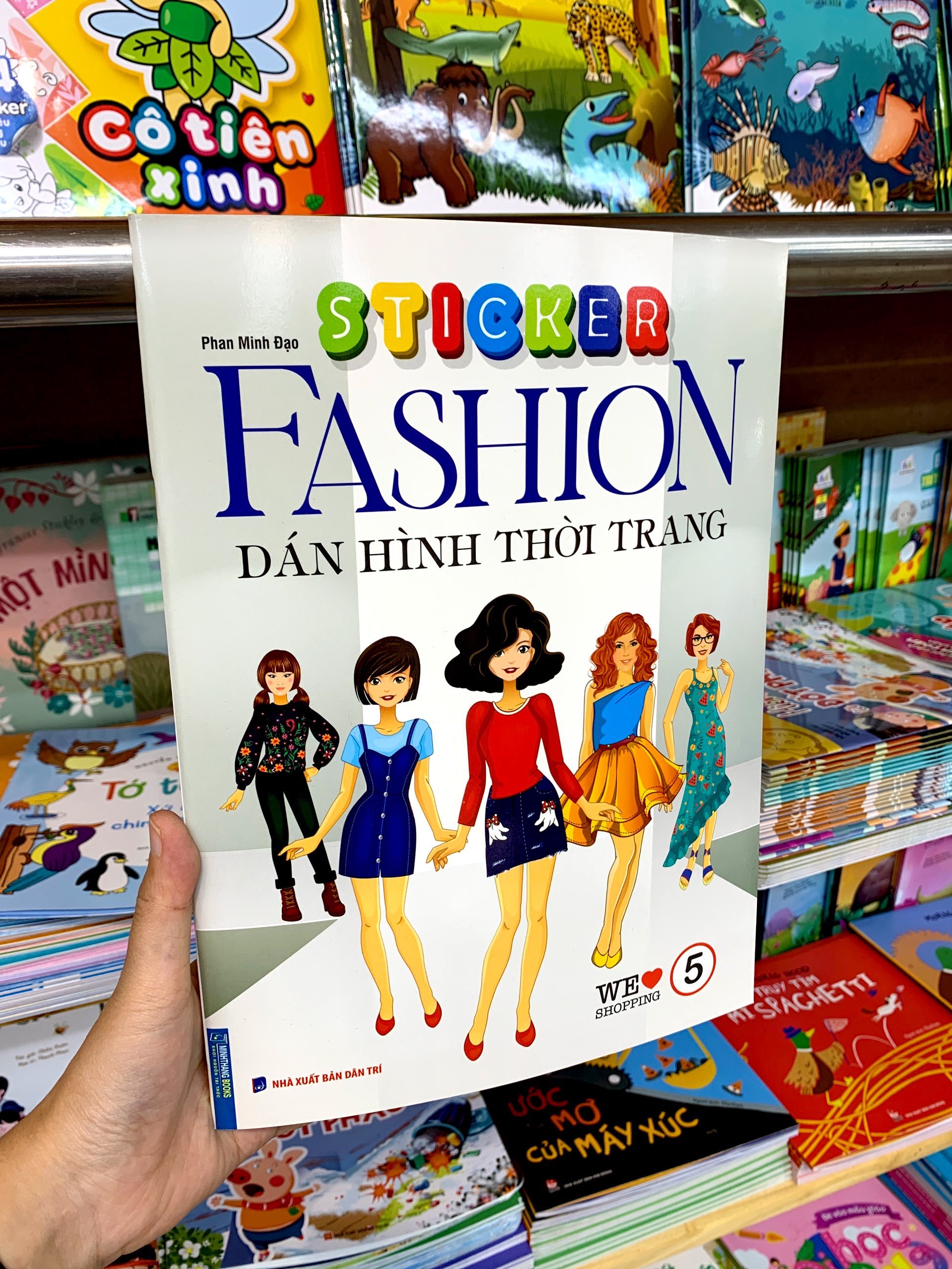 bộ sticker fashion - dán hình thời trang - tập 5
