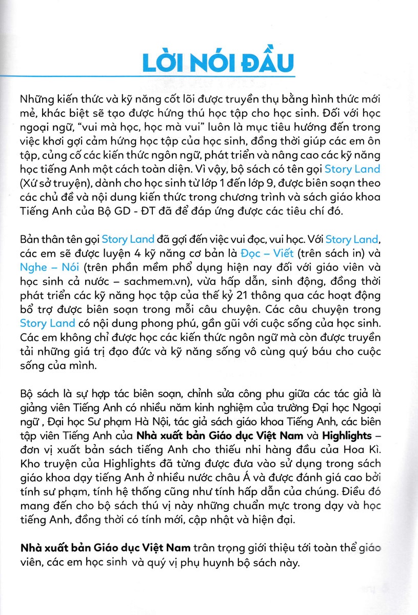 bộ story land - bổ trợ kỹ năng tiếng anh 8 (quyển 1)