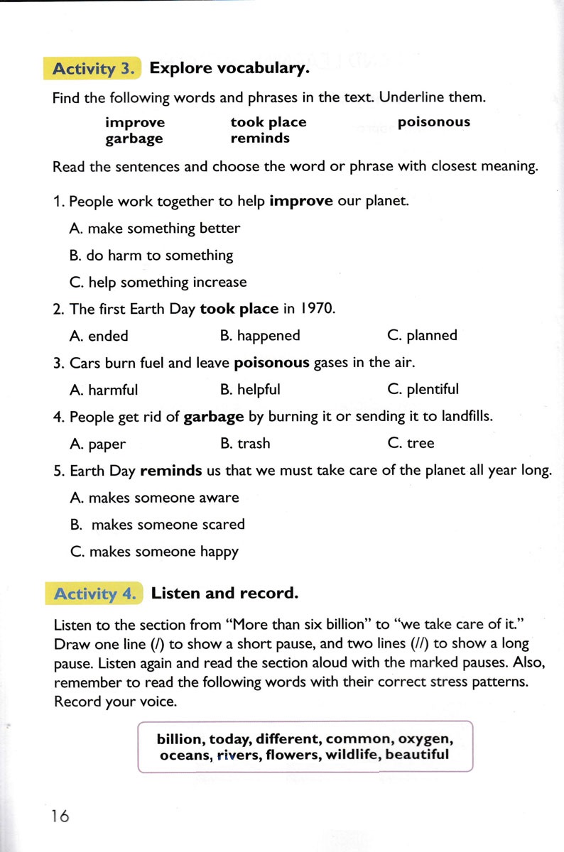 bộ story land - bổ trợ kỹ năng tiếng anh 8 (quyển 2)