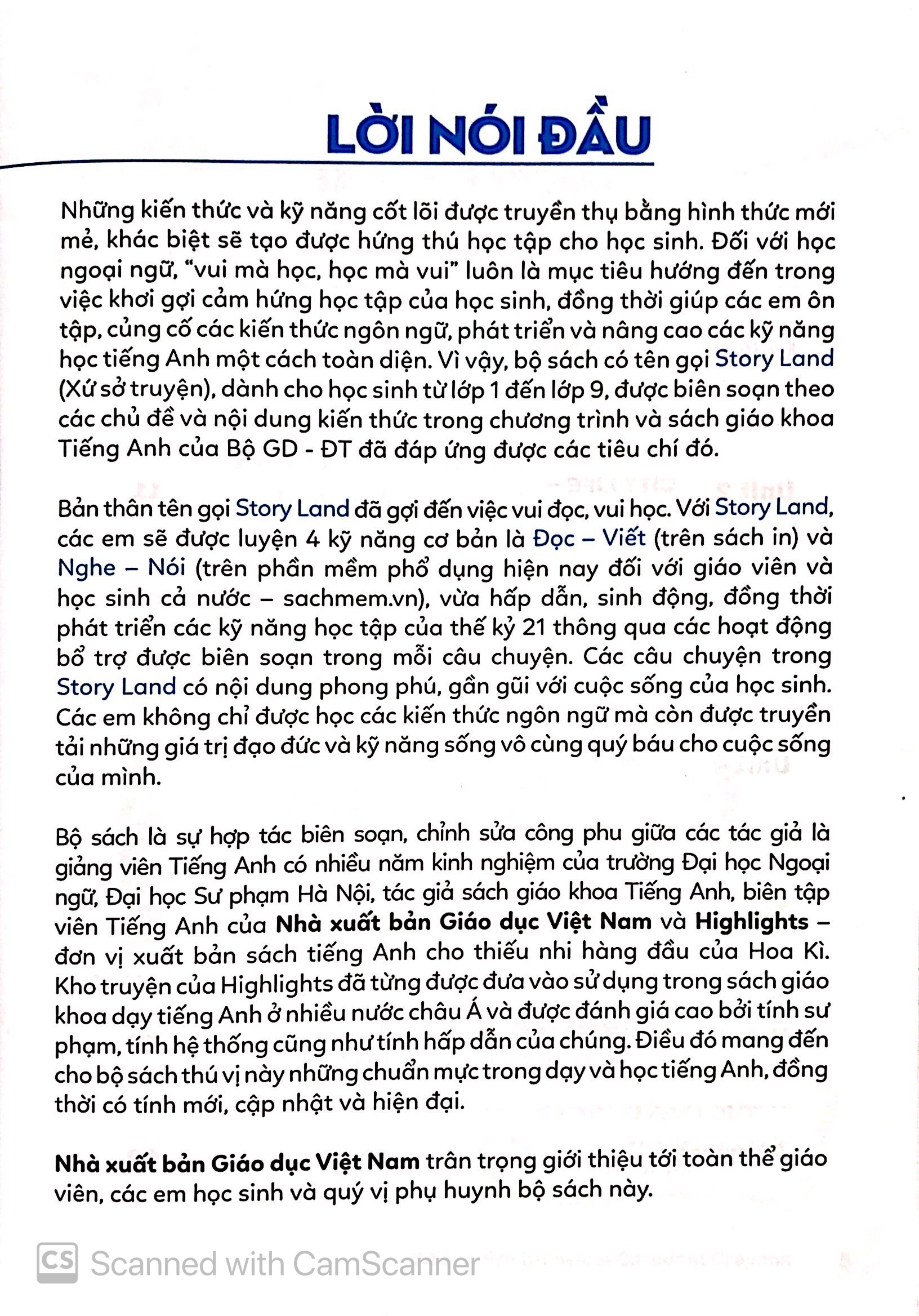 bộ story land - bổ trợ kỹ năng tiếng anh 9 (quyển 1)