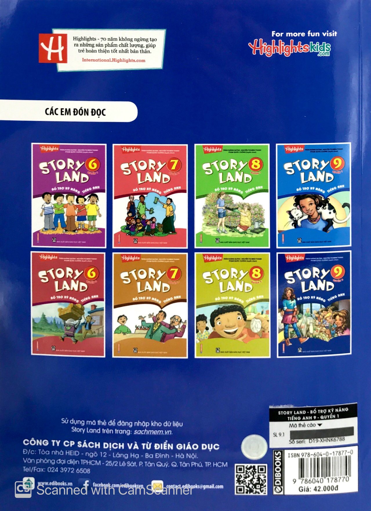 bộ story land - bổ trợ kỹ năng tiếng anh 9 (quyển 1)