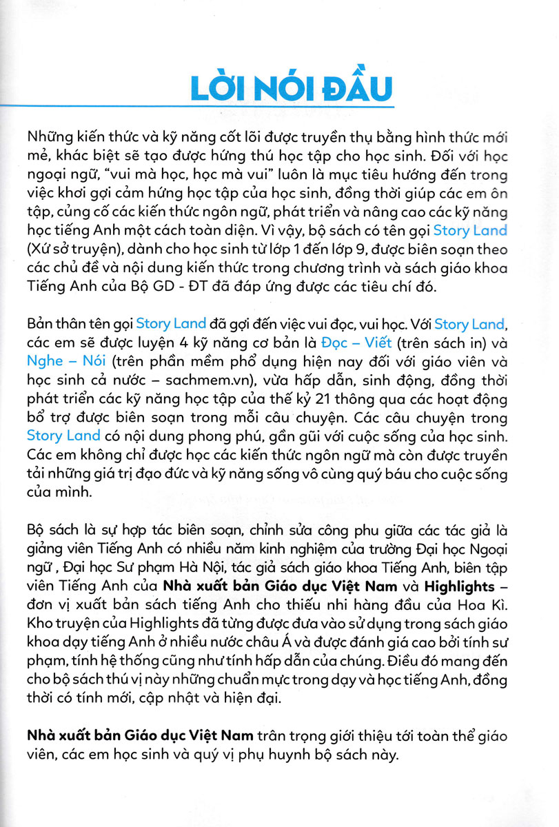 bộ story land - bổ trợ kỹ năng tiếng anh 9 (quyển 2)