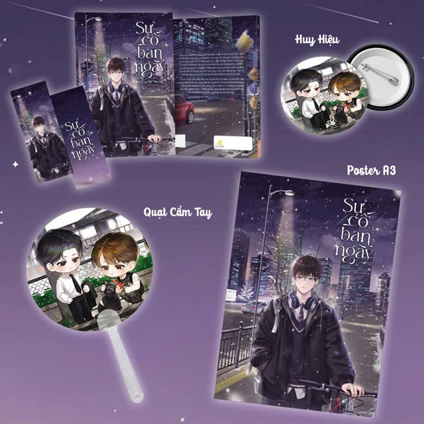 Bo
Su Co Ban Ngay - Tap 1 - Ban Dac Biet - Tang Kem Bookmark + Poster A3 + Huy Hieu + Quat Tron