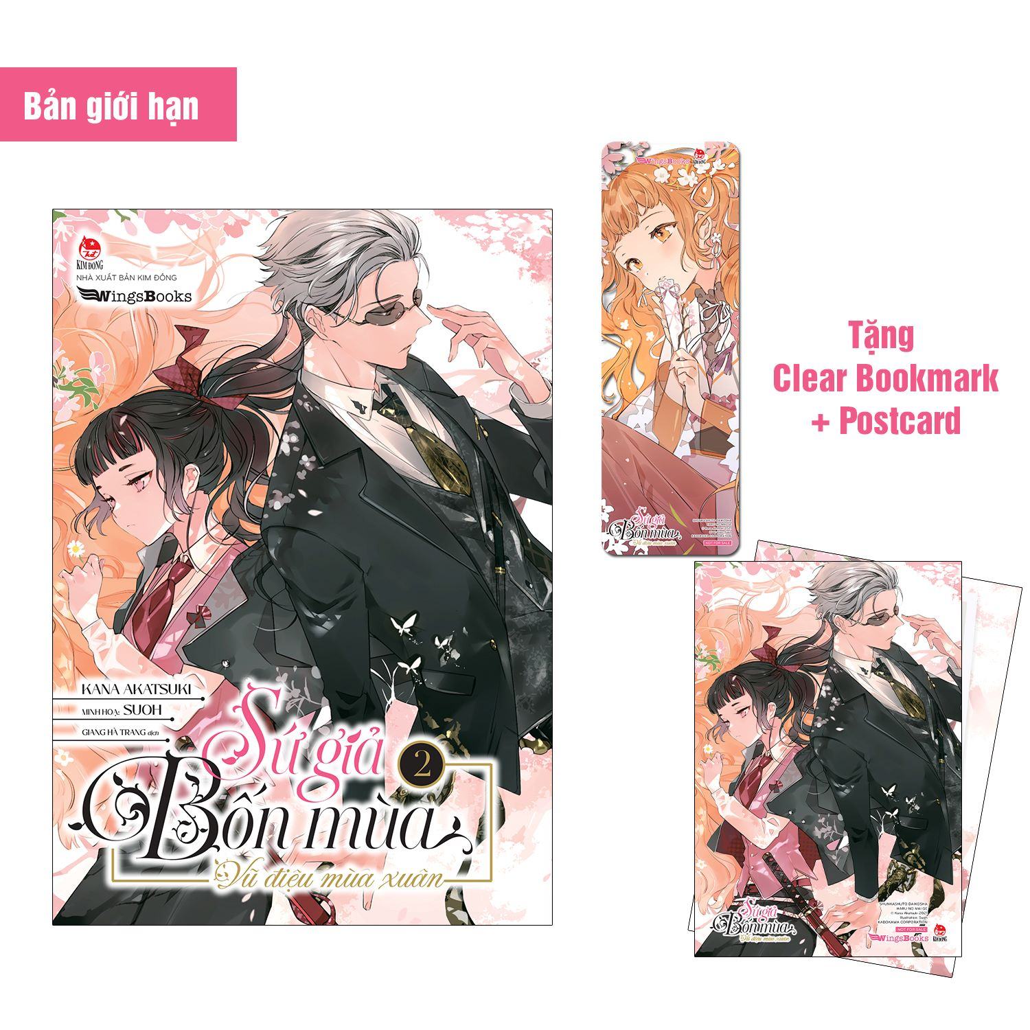 Bo
						
										
										Su Gia Bon Mua - Vu Dieu Mua Xuan - Tap 2 - Ban Gioi Han - Tang Kem Postcard + Clear Bookmark