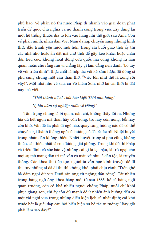 bộ sự phát triển của tư tưởng ở việt nam từ thế kỷ xix đến cách mạng tháng tám - tập ii