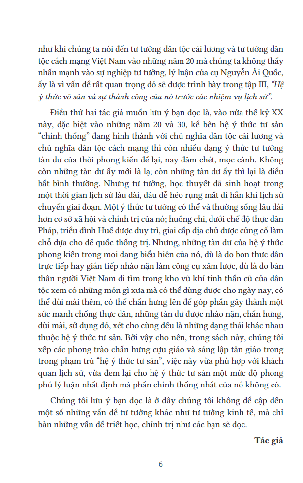 bộ sự phát triển của tư tưởng ở việt nam từ thế kỷ xix đến cách mạng tháng tám - tập ii