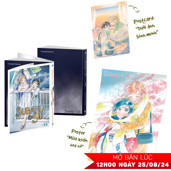 Bo
						
										
										Subaru Va Su - Tap 1 - Ban Suu Tam - Tang Kem Card Giay + Poster