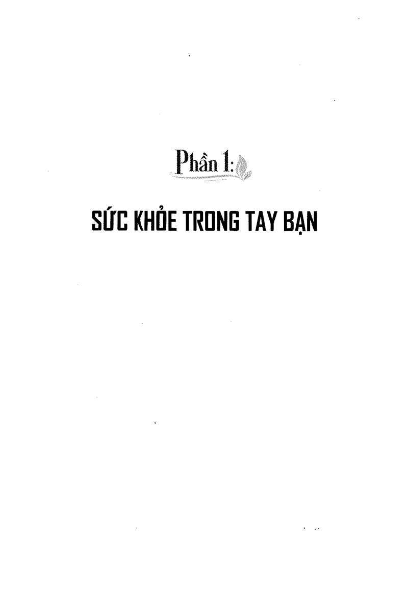 bộ sức khỏe trong tay bạn - tập 1 (tái bản 2021)