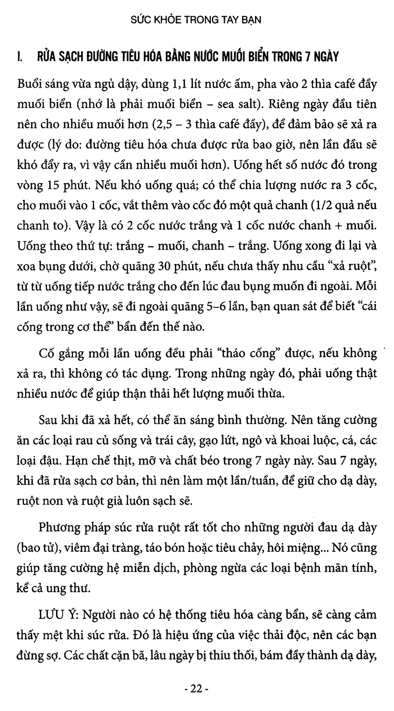 bộ sức khỏe trong tay bạn - tập 1 (tái bản 2021)