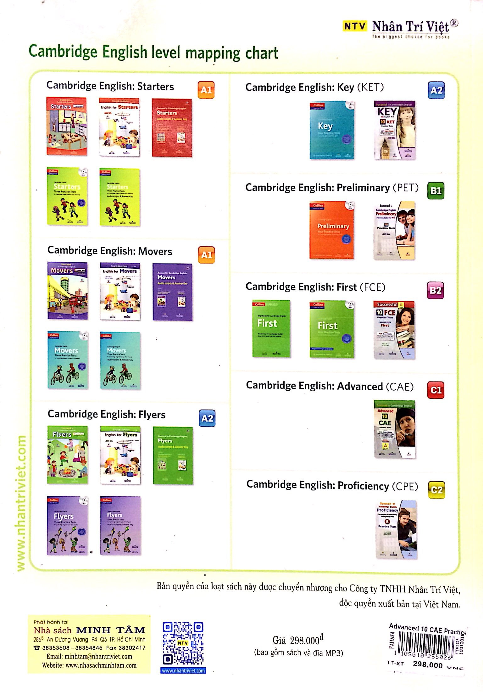 bộ succeed in cambridge english - advanced 10 cae practice tests (+cd)