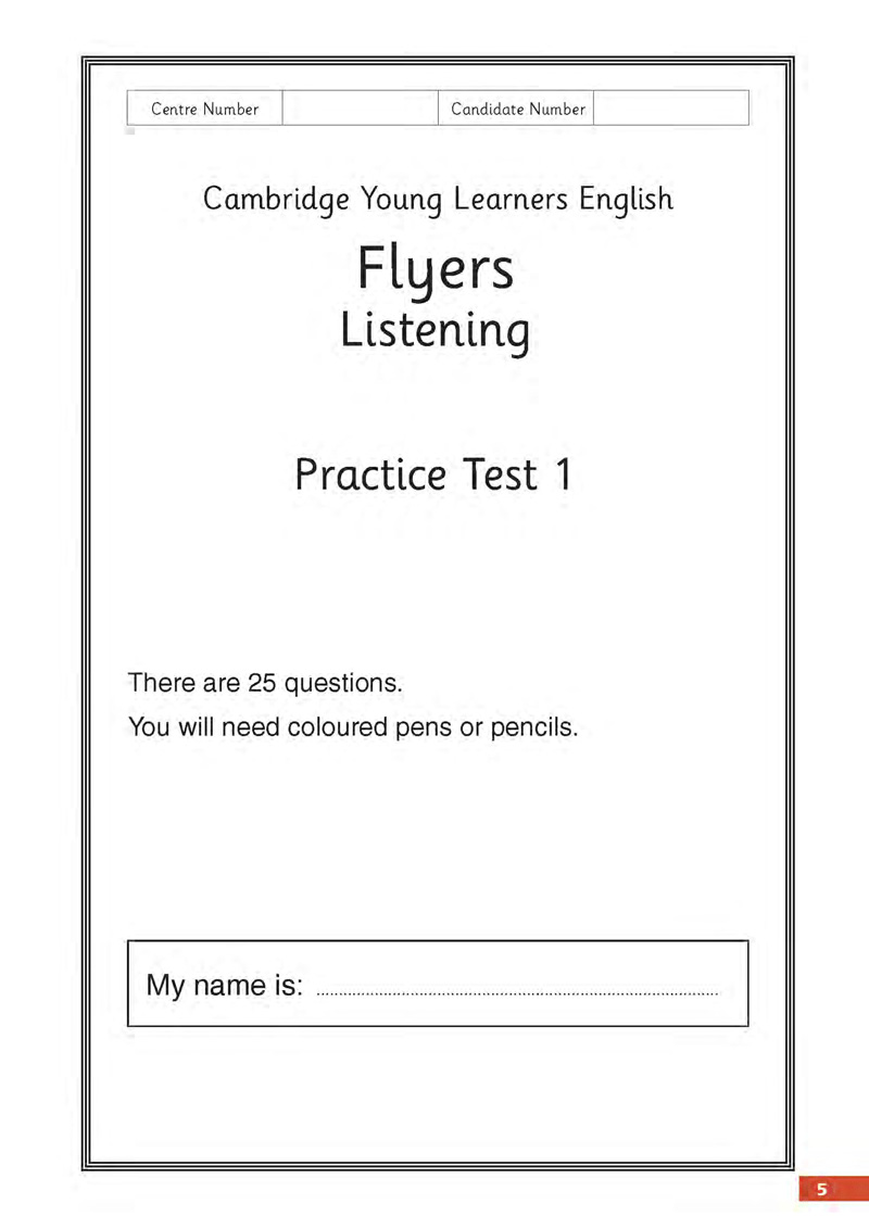 bộ succeed in cambridge english: flyers 8