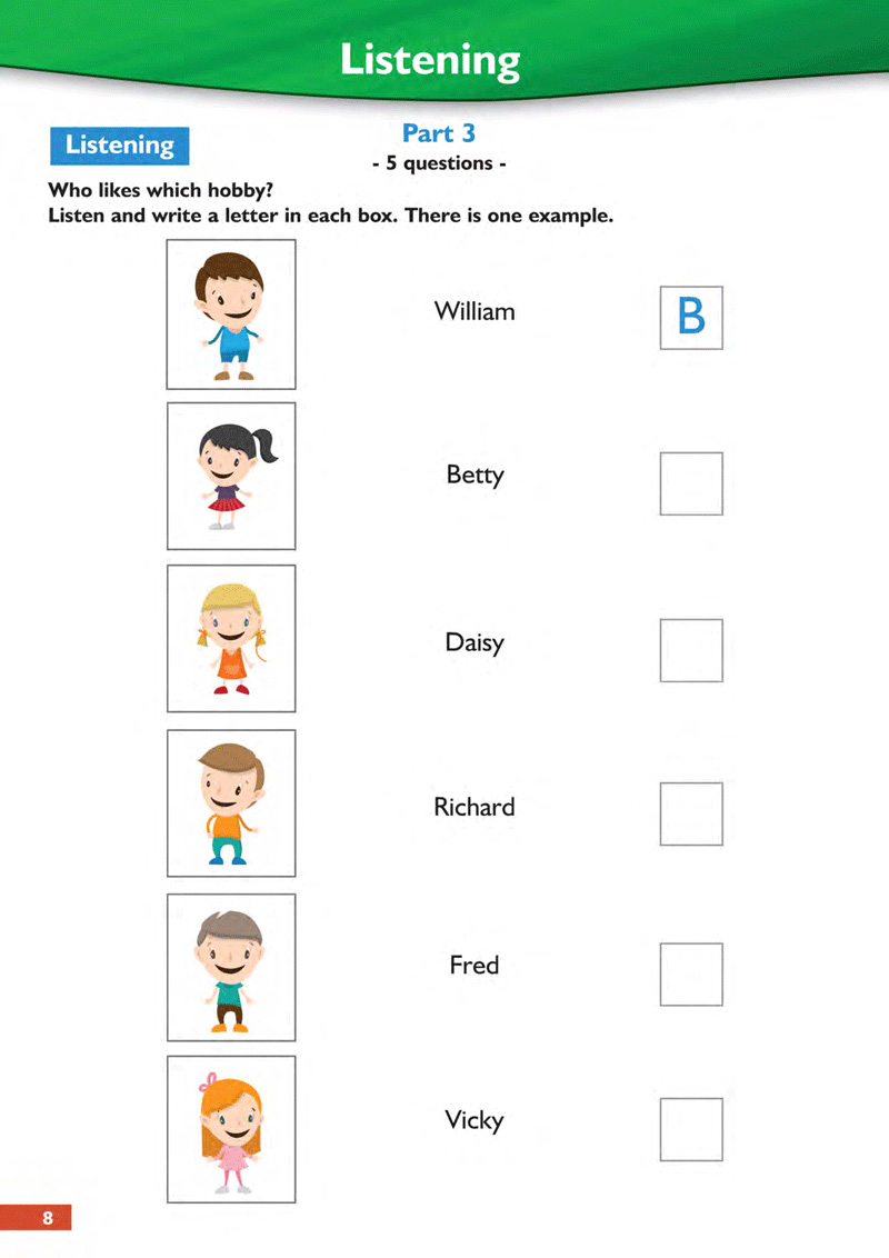 bộ succeed in cambridge english: flyers 8