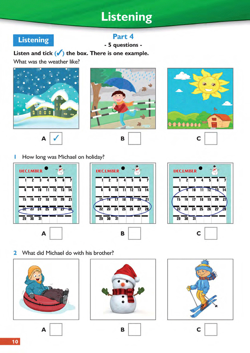 bộ succeed in cambridge english: flyers 8