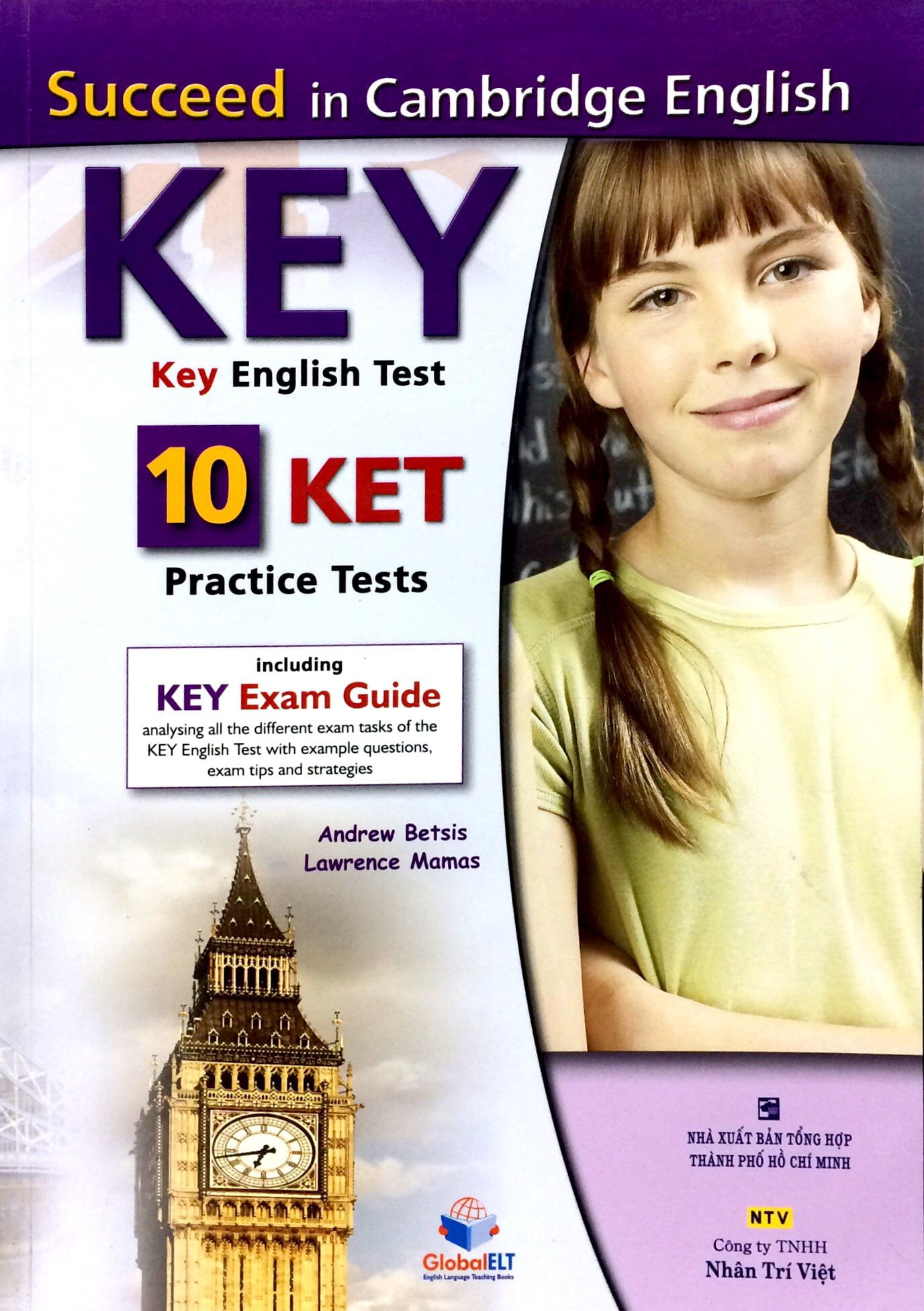 bộ succeed in cambridge english - key english tests - 10 ket practice tests (+cd)