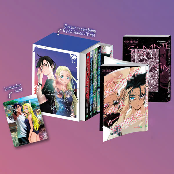 Bo
Summer Time Render - Vong Lap Mua He - Tap 10 - Made In Black - Ban Dac Biet - Tang Kem Boxset + Lenti Card