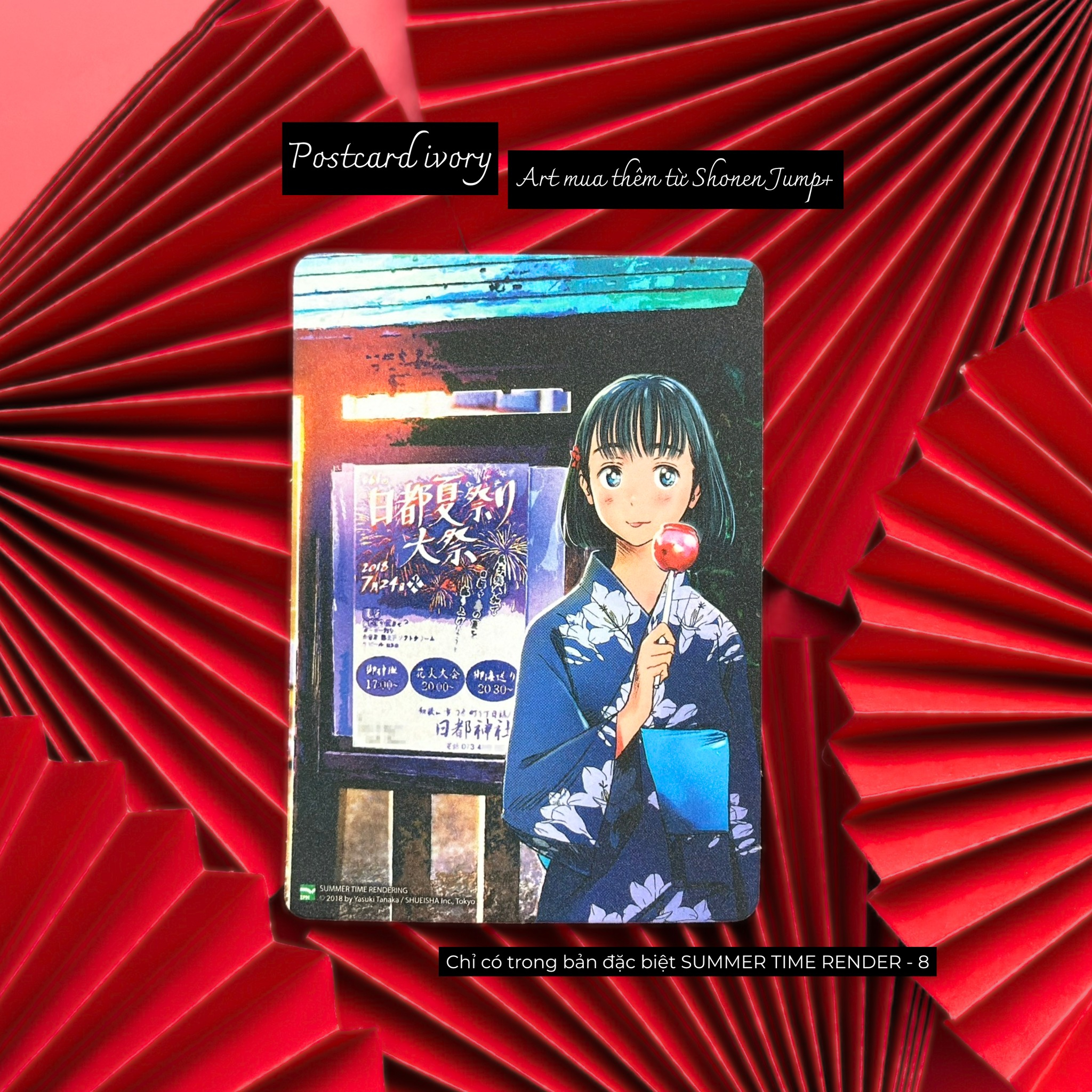 Bo
						
										
										Summer Time Render - Vong Lap Mua He - Tap 8 - Light, Camera, Action - Ban Dac Biet - Tang Kem Card Ho So Nhan Vat