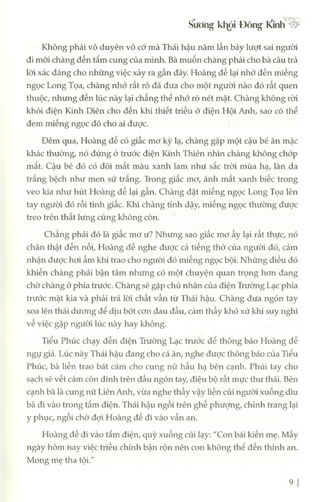 Bo
						
										
										Suong Khoi Dong Kinh - Tap 1 - Vung Dat Anh Sang