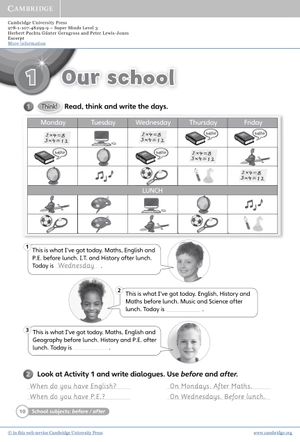 bộ super minds 3 - workbook