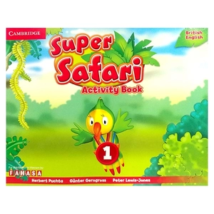 bộ super safari level 1 activity book - fahasa reprint