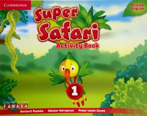 bộ super safari level 1 activity book - fahasa reprint
