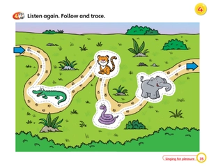 bộ super safari level 2 activity book - fahasa reprint