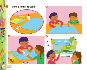 bộ super safari level 2 activity book - fahasa reprint