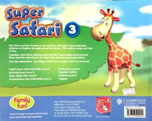 bộ super safari level 3 activity book - fahasa reprint