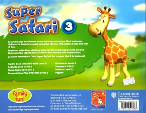 bộ super safari level 3 pupil's book with dvd-rom - fahasa reprint