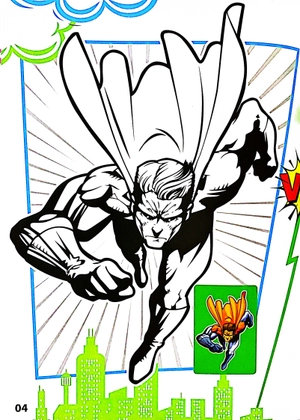 bộ superhero - tô màu siêu nhân 2