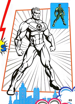 bộ superhero - tô màu siêu nhân 3