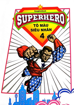 bộ superhero - tô màu siêu nhân 4