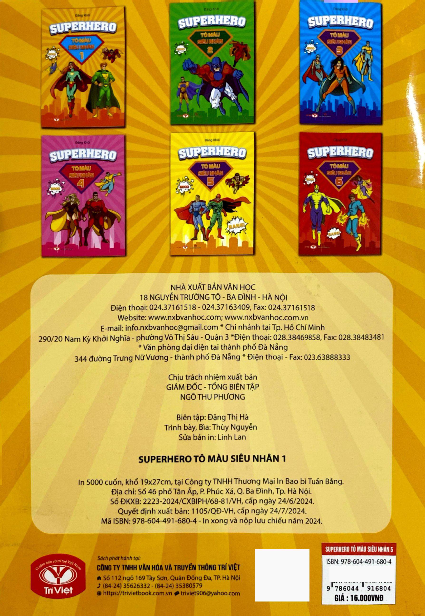 Bo
						
										
										Superhero - To Mau Sieu Nhan - Tap 1