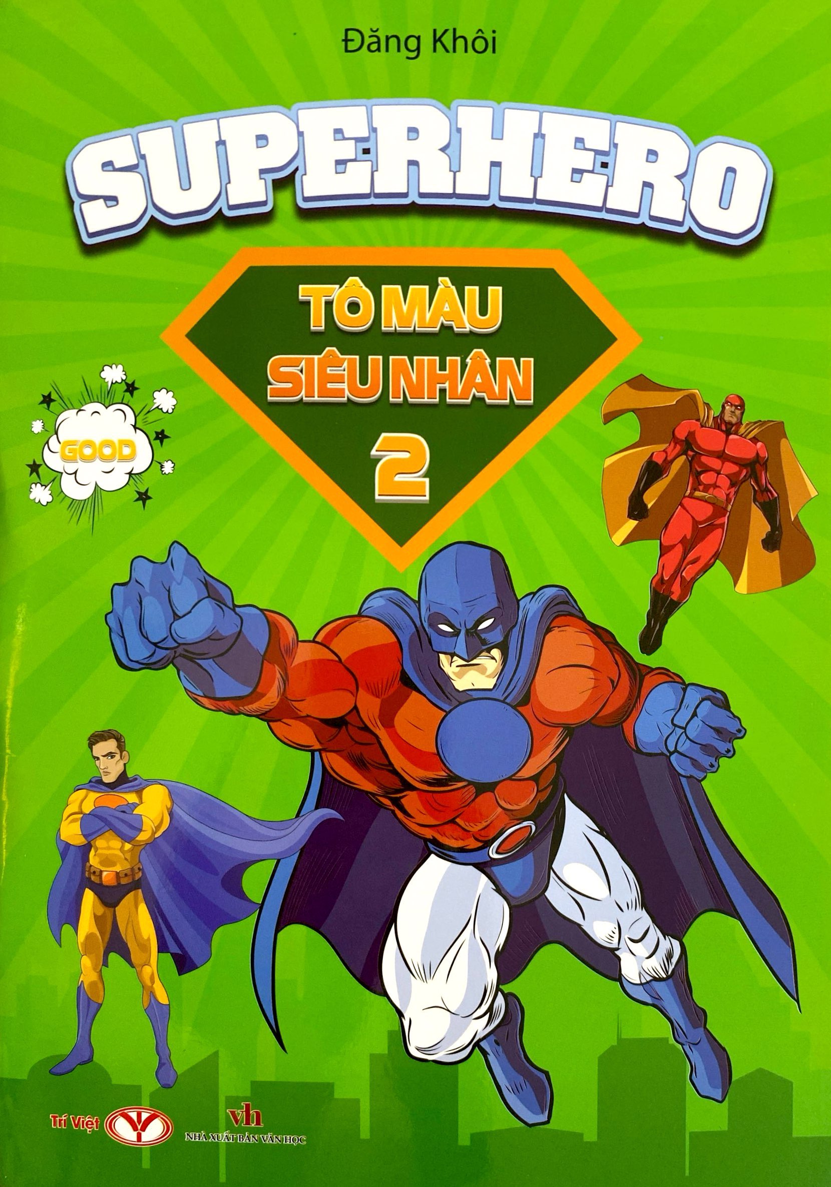 Bộ Superhero - Tô Màu Siêu Nhân - Tập 2