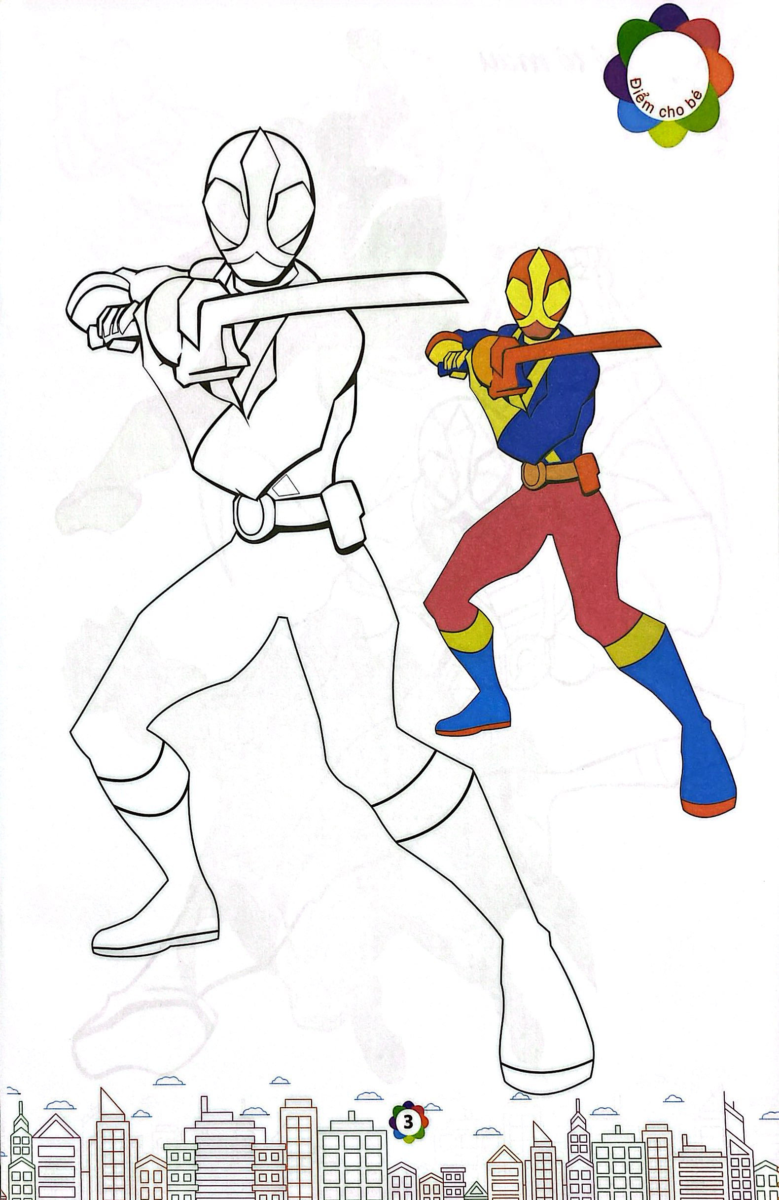 Bộ Superhero - Tô Màu Siêu Nhân - Tập 2