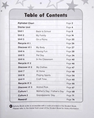 bộ superkids 3rd activity book level 1