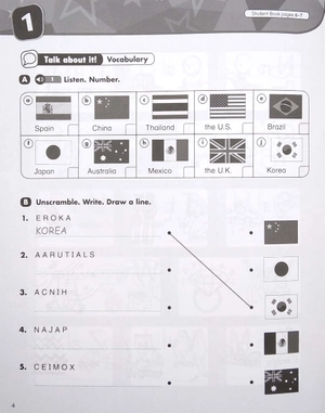 bộ superkids 3rd activity book level 4