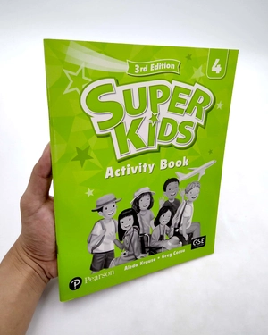 bộ superkids 3rd activity book level 4