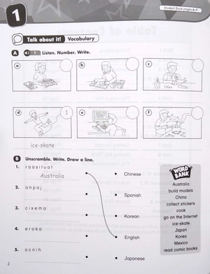 bộ superkids 3rd activity book level 5