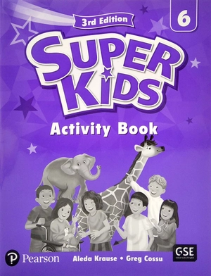 bộ superkids 3rd activity book level 6